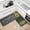 Dark Grey-live Laugh Love, variant on Kitchen Grey Kitchen Rugs Set of 2 Non-Slip Kitchen Rugs Waterproof Microfiber Kitchen Running Rugs Stand Area Mat for Kitchen Floor Farmhouse Decor 17" x 48" + 17" x 24"