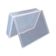 thumbnail image 1 of Matsuzay Caja plástica transparente respetuosa del medio ambiente del almacenamiento de la tarjeta de los pókeres de los PP ligera y portátil Almacenamiento y organización del hogar, 1 of 6