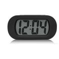 thumbnail image 1 of QualitChoice Digital LED Alarm Clock with Snooze Night Light Desktop Alarms Shockproof Silicone Shell Clocks Bell Home Travel Black, 1 of 6