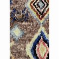 thumbnail image 2 of Pasargad Home Moroccan 71" x 111" Hand-Knotted Wool Area Rug in Brown, 2 of 4