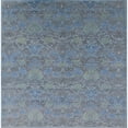 thumbnail image 1 of Ahgly Company Machine Washable Indoor Square Industrial Modern Columbia Blue Area Rugs, 3' Square, 1 of 7