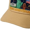 thumbnail image 6 of Lispipm Baseball Caps for Women Men 250 Anniversary USA Hat Patriotic Embroidered Hats Outdoor Sun Cap for All Season Brown, 6 of 7