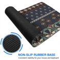 thumbnail image 6 of Long Mouse Pads for Desk,Boho Blue Elaborate Ethnic Pattern Desk Mats on Top Of Desks, Desk Mouse Pad Extra Large with 3mm Non-Slip Base and Stitched Edge for Gaming,Office,Work,Home 35.4"x15.7", 6 of 6