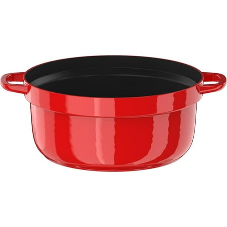 Instant Pot - Precision 5-in-1 Electric Dutch Oven - Cast Iron - Red