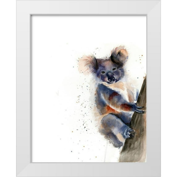 Shefranov, Olga 20x24 White Modern Wood Framed Museum Art Print Titled - Koala