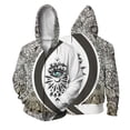 thumbnail image 2 of Sudadera con capucha y cremallera con estampado 3D de flores y ojos para hombre, sudaderas con gráficos de Jesús, sudaderas informales holgadas de manga larga para otoño, sudaderas con capucha para la, 2 of 4