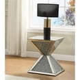 thumbnail image 2 of ACME Table d'Appoint Carrée Noralie en Faux Diamants et Miroirs, 2 of 6