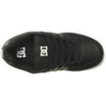 thumbnail image 2 of DC Men's Pure Action Skate Shoe, black/black/white, 14 D D US, 2 of 8