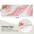 thumbnail image 5 of Pink Marble Gold Line Pattern Kitchen Rug Mat,Kitchen Runner Rugs Non Skid Washable,Decorative Kitchen Floor Mats for Kitchen,Sink,Laundry,17"X47", 5 of 5
