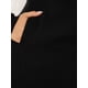 thumbnail image 5 of Vestido de suéter de talla grande Agnes Orinda para mujeres, vestido midi con capucha de manga larga 3X negro, 5 of 6