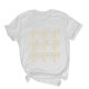 thumbnail image 5 of Blusas de Manga Corta para las Mujeres Divertida Impresión Cuello Redondo Camiseta Vintage, Blusas de Primavera para las Mujeres, 5 of 6