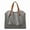 gray, variant on New Genuine Leather Womens Bag Fashion Color Contrast First Layer Cowhide Casual Tote Ladies One Shoulder Cross Body Handbag
