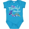 thumbnail image 3 of Inktastic Thankful and Blessed Inspirational Saying with Flowers Boys or Girls Baby Bodysuit, 3 of 5