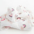 thumbnail image 2 of Red Rovr 100% Organic Cotton Muslin Swaddle Infant Blanket 2 Pk, Unisex, Little Unicorns, 2 of 6