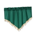 thumbnail image 3 of simhoa Valance Curtain Farmhouse Short Valance Drape for Kitchen Cabinet Decoration Green, 3 of 8