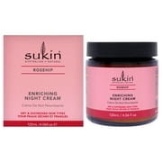 Sukin Rosehip Enriching Night Cream , 4.06 oz Cream