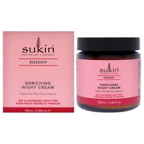 Sukin Rosehip Enriching Night Cream , 4.06 oz Cream