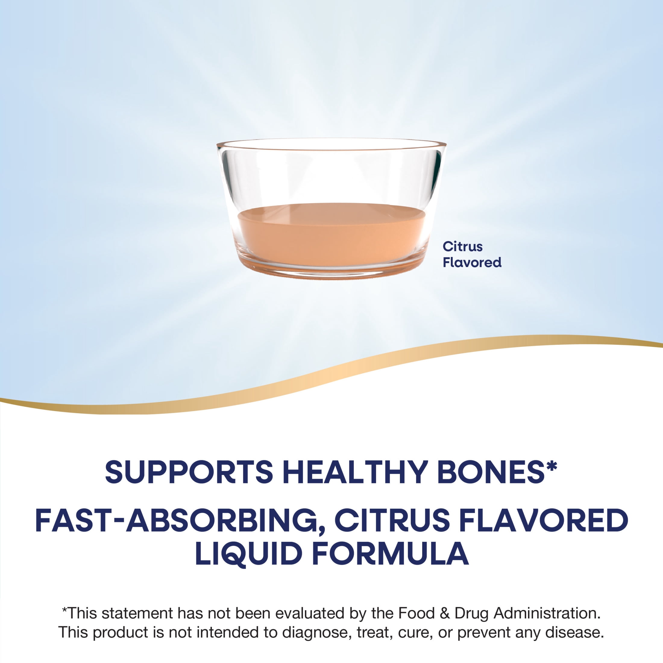 Nature's Way Calcium & Vitamin D3 with Magnesium Liquid, Bone Health*, Citrus Flavored, 16 fl oz