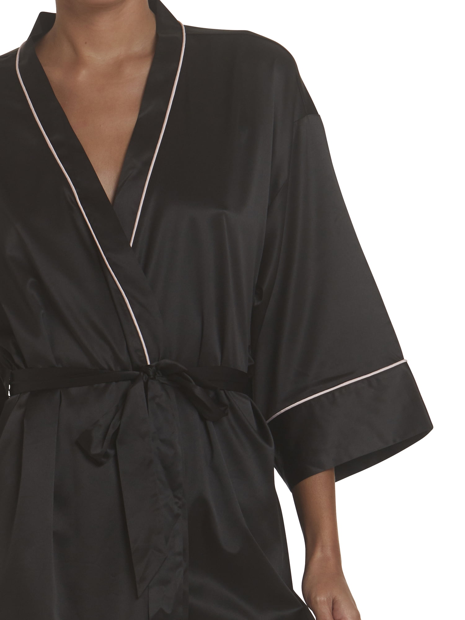 Secret Treasures Women's Satin Midi Robe
