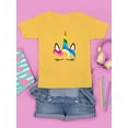 thumbnail image 3 of Fabulous Cute Unicorn Hair T-Shirt Juniors -Image by Shutterstock,  x-Large, 3 of 4