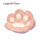 thumbnail image 3 of Matsuzay Cojín de asiento con forma de pata de gato, cojín de felpa para suelo, ventana, silla, colchón interior, perezoso para dormitorio, Decoración del hogar Rosa L L/80*70 cm, 3 of 4
