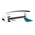 thumbnail image 3 of Fellowes Manufacturing 5227701 Starlet2 Plus Manual Comb Binding Machine, 120 Sheets - 19.5 x 8 x 5.5 in., White, 3 of 5