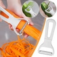 thumbnail image 5 of FHBVT Peeling Knife for Vegetables, Multi-Functional Scraping Knife, Comfortable Handle for Easy Peeling of Fruits and Vegetables, Sharp Blade for Kitchens, Cooking, Meal Prep, Ideal for Home Cooks, 5 of 9