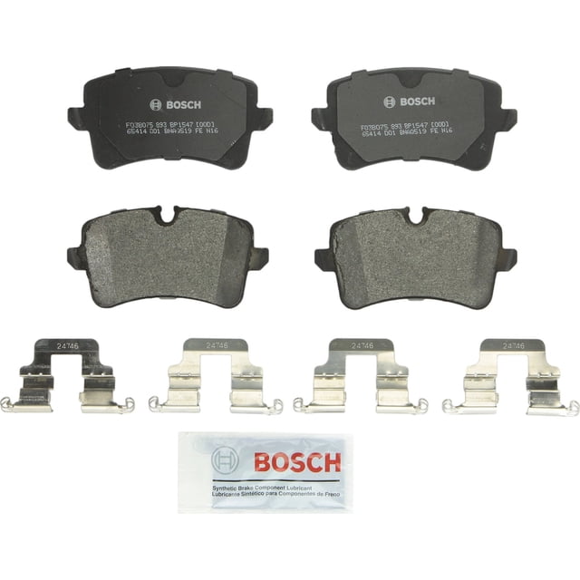 Juego de Pastillas de Freno Bosch BP1547 Semi-Metálicas Traseras QuietCast