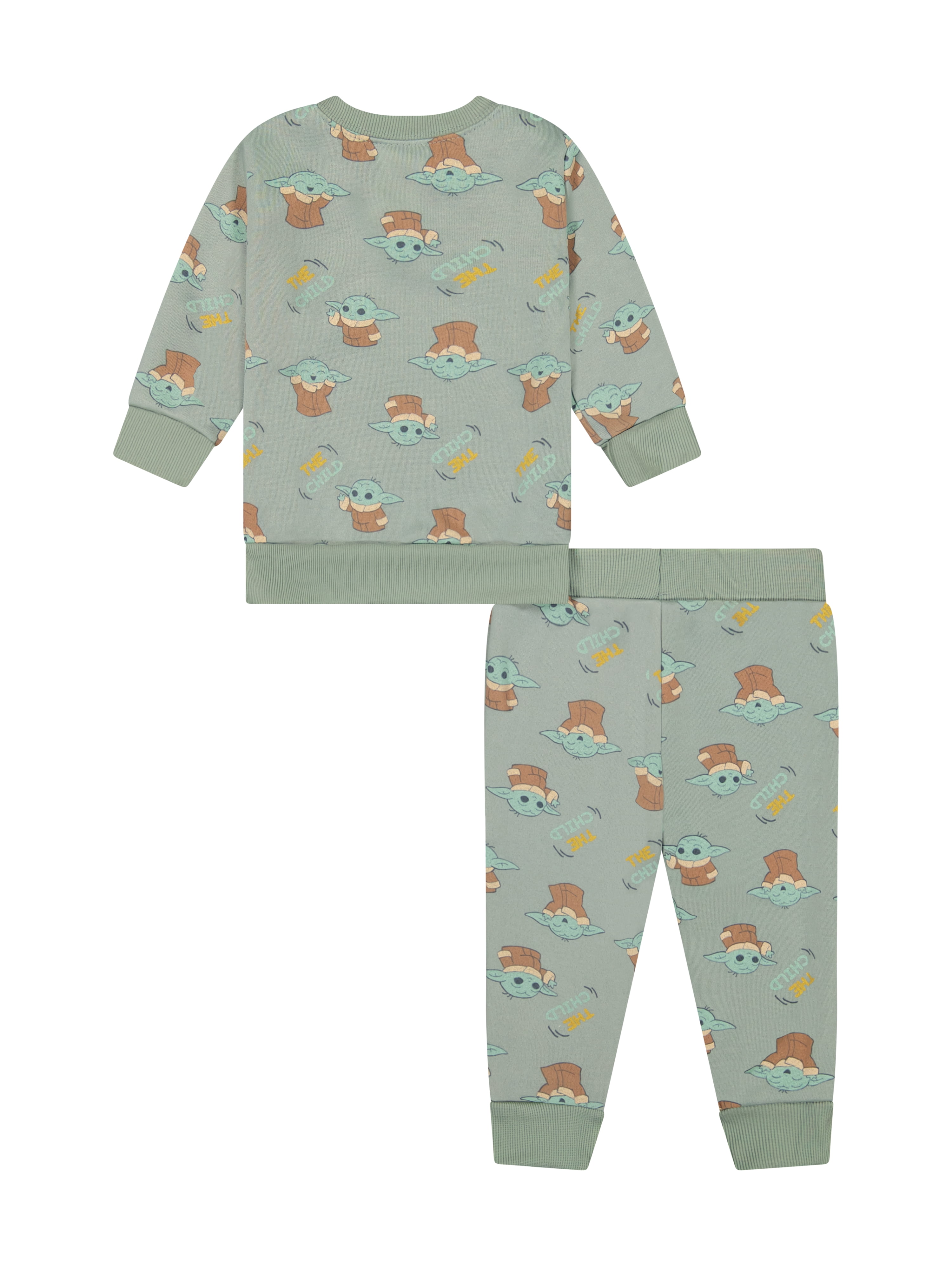 Star Wars Baby Yoda Baby Boy Jogger Set, Sizes 0-9M