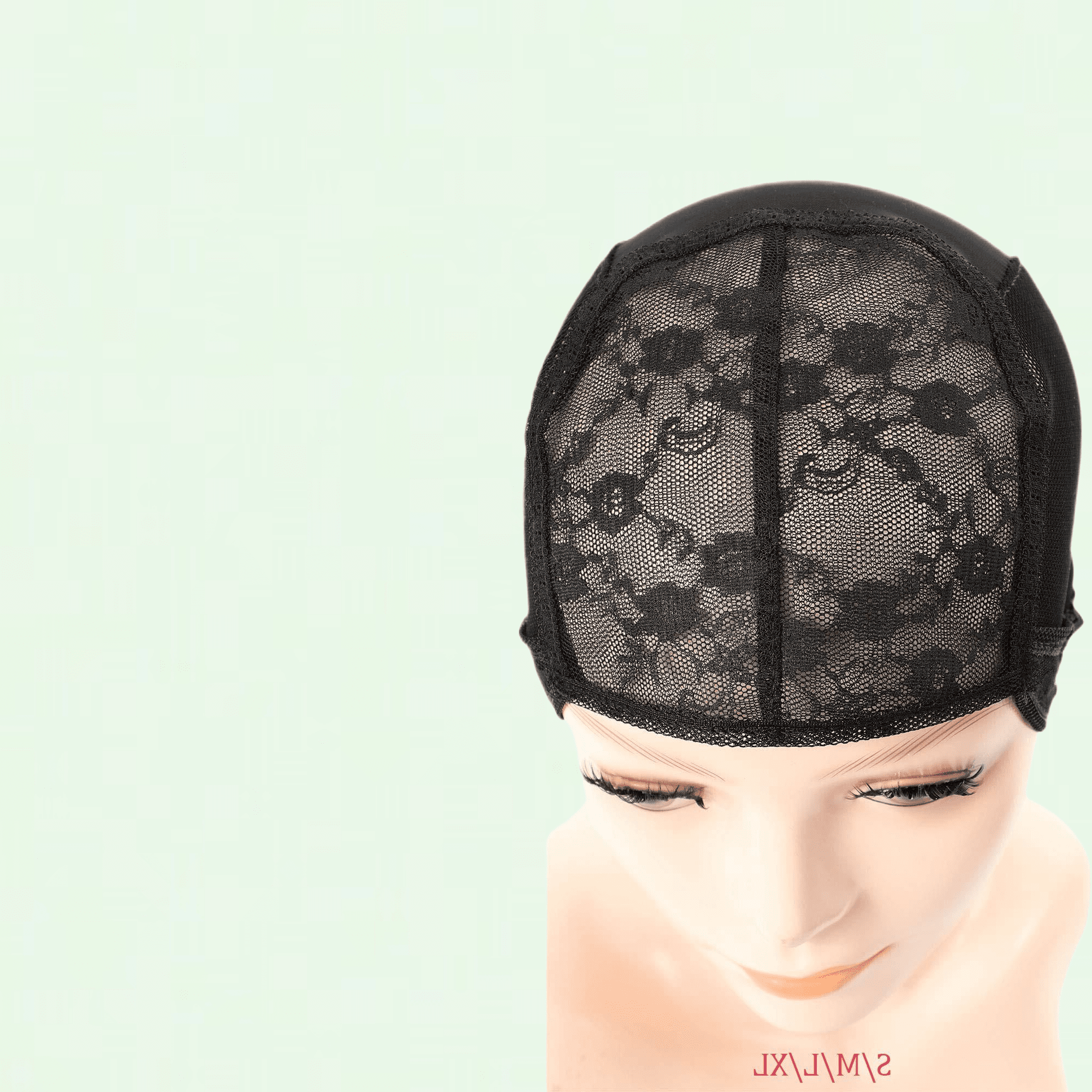 Dream World Deluxe Multi-Use Weaving Cap – Schwarz, Verstellbar, 100% Nylon, Einheitsgröße