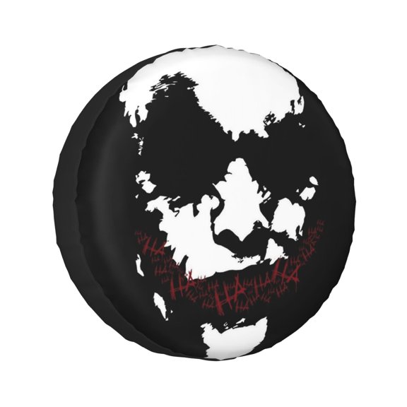 Joker Spare Tire Cover Waterproof Dust-Proof Tire Wheel Protector Universal Fit for Suv Truck Travel Trailer And Many Vehicles