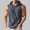 (Casual 35)Dark Gray, variant on Winter Vest for Men Casual Sleeveless Jacket Fashion Solid Color Fall Versatile Button Lapel Linen Hooded Outwear Top