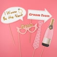 thumbnail image 4 of Amosfun 24PCS Wedding Prop Kit Funny Wedding Photo Booth Props Sticks for Wedding Decoration Wedding Party Engagement, 4 of 7