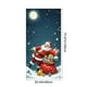 thumbnail image 3 of Uuiauoio Festive Christmas Door Cover with Design,Polyester Door Curtain for Holiday Home Decor, Seasonal Wall and Entryway Decoration for Parties and Family Gatherings,Festival Party Decoration, 3 of 6