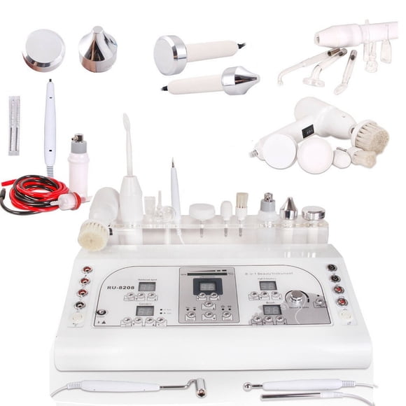 Equipo Facial 8 en 1 Dreamy Skin Rejuvenecimiento Ultrasónico Galvánico Alta Frecuencia Portátil