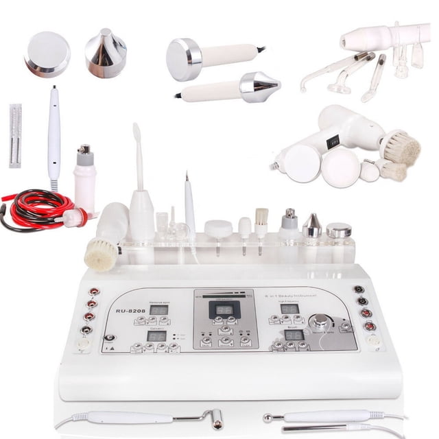 Equipo Facial 8 en 1 Dreamy Skin Rejuvenecimiento Ultrasónico Galvánico Alta Frecuencia Portátil