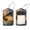 multicolored 2, variant on PhooArto 2 Pack Leather Luggage Tag with Stainless Steel Loop, Vinatge Map Sea Turtles Baggage Handbag Travel Suitcase Tags with Name ID Card Perfect to Quickly Spot Luggage Suitcase