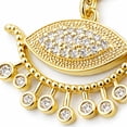 thumbnail image 5 of MOON & SELF Collar Lumina Astral Ojo Turco Proteccion Baño Oro 18k Elegante, 5 of 5