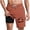 hgg0033-Orange, variant on Yaoyar Swim Trunks Men Elastic Waist Quick Dry Board Shorts with Compression Casual Gradient Print Big and Tall Beach Bathing Suit