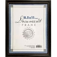 thumbnail image 3 of (3 pack) Mainstays Curved Brynn 8.5x11 Black Picture Frame, 3 of 3