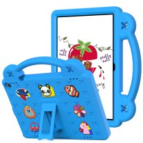 Allytech Onn 10.1" Gen 3 Case 2022 Model 100071485, Kids Friendly Soft EVA Foam Heavy Duty Protection Stand Handle Cute Design Case Cover for Walmart Onn 10.1" 100071485 -Blue
