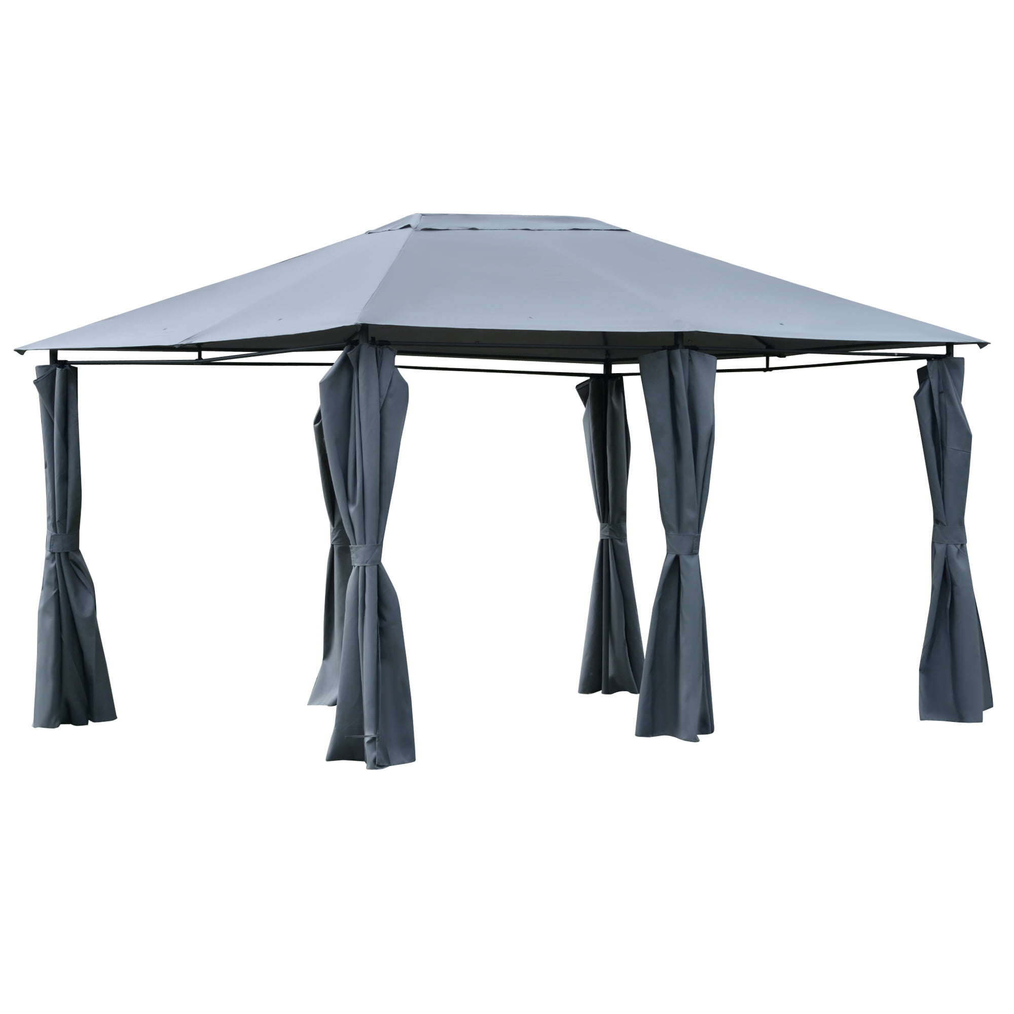Buy Outsunny 10' x 13' Outdoor Patio Gazebo Canopy with 6 Removeable