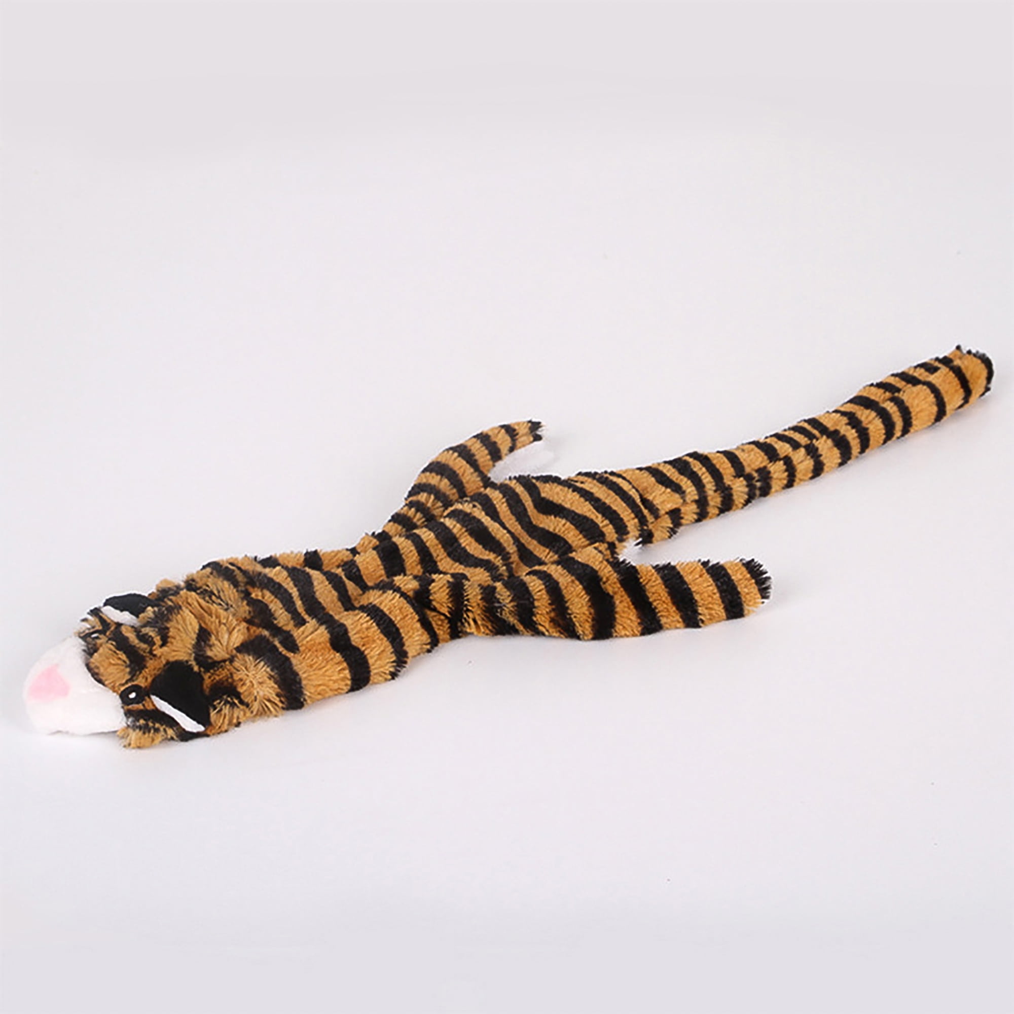 Kepooman Dog Chew Toy for Teething Chewing and Playtime, Durable Puppy Squeaky Dog Toys for Small Medium Large Dog Pets, Single, Tiger Kepooman Dog Chew Toy for Teething Chewing and Playtime, Durable Puppy Squeaky Dog Toys for Small Medium Large Dog Pets, Single, Tiger