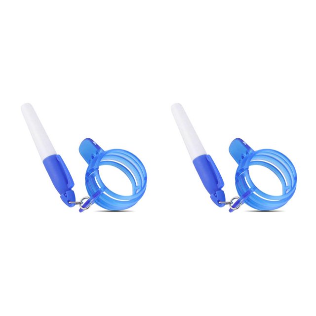 Soidarity Herramienta de marcador de línea de pelota de golf, kit de alineación de golf sin decoloración con estilo de tres vías, flechas e Azul 2piezas Soidarity CBP204271