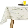 thumbnail image 1 of Fall Sunflower Vinyl Tablecloth Rectangle Plastic PVC Oilcloth Tablecloths Wipeable Table Cloth Cover for Foot Folding Tables Kitchen Dining Room Table Crafting x, 1 of 7