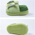 thumbnail image 6 of AWZXDE Toddler Slippers For Winter Warm Booties With Cute Turtle Cartoon Design Soft Sole Cozy Non Indoor Footwear For Baby Boys And Girls Greenï¼5 Years, 6 of 6