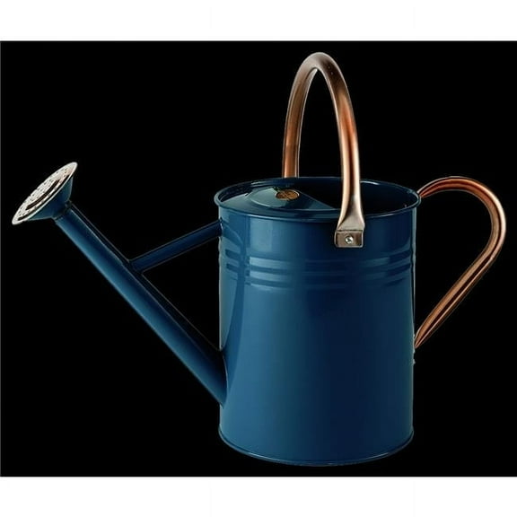 1 gal Watering Can, Blue & Copper