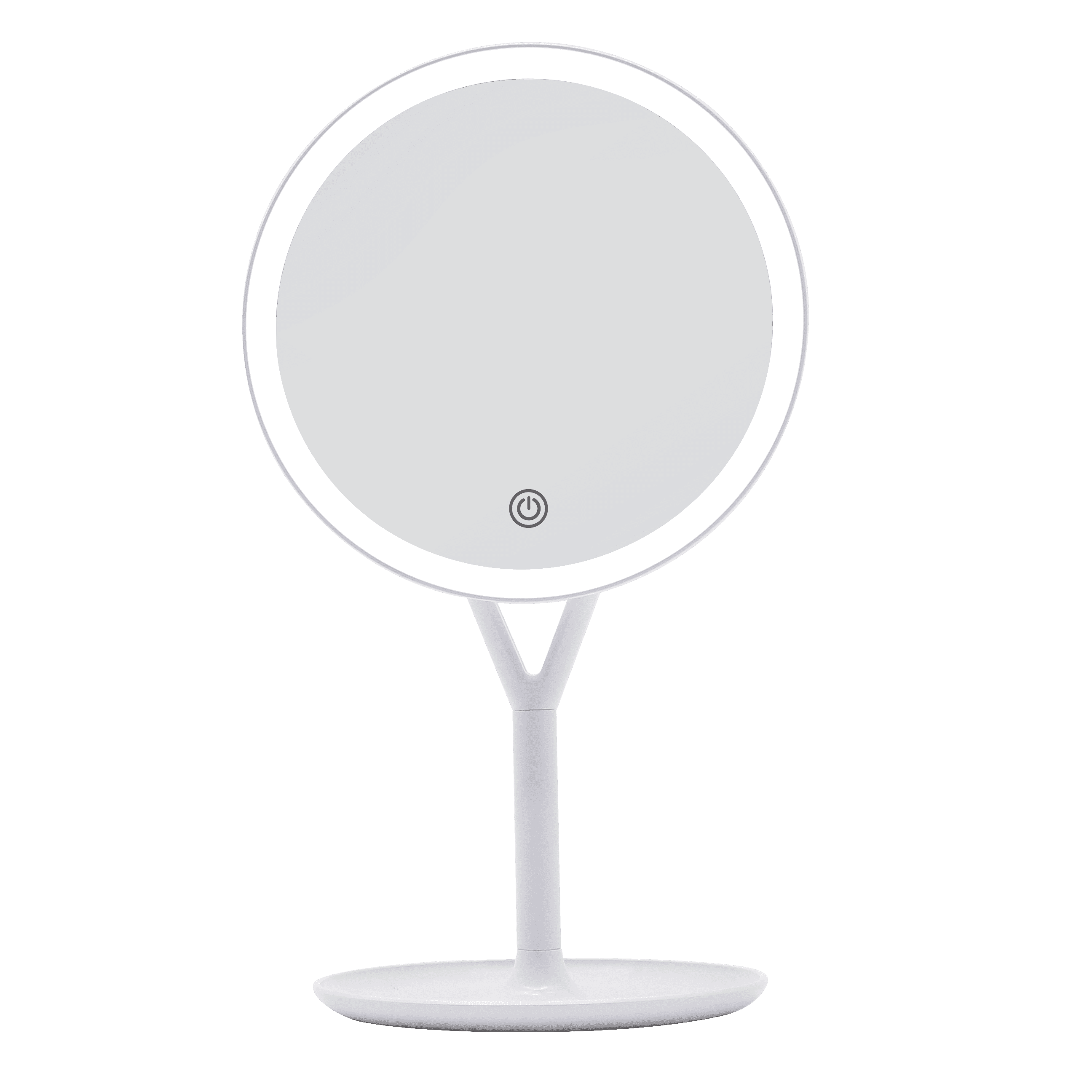 Impressions Clarity Makeup Mirror With Led Light Handheld Vanity Mirror With Standing Base And Adjustable Brightness Walmart Com Walmart Com