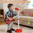 thumbnail image 5 of Childrens Guitar Toys Simulate Playing Electric Guitar Bass, 5 of 5