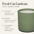 thumbnail image 3 of LAFCO New York Signature Candle, Fresh Cut Gardenia - 15.5 oz, 3 of 6